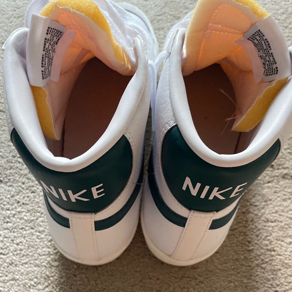 Nike Blazers HI. Worn once. Like new.